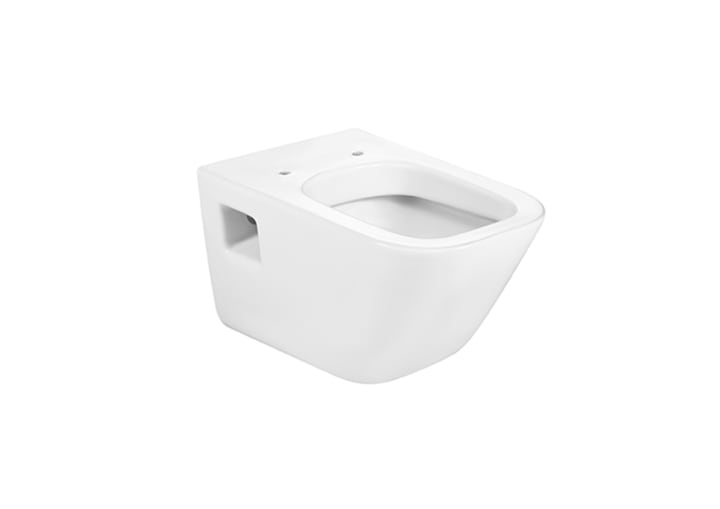Square - Inodoro suspendido con salida horizontal (incluye taza y tapa amortiguada de Supralit®) - Imagen 2