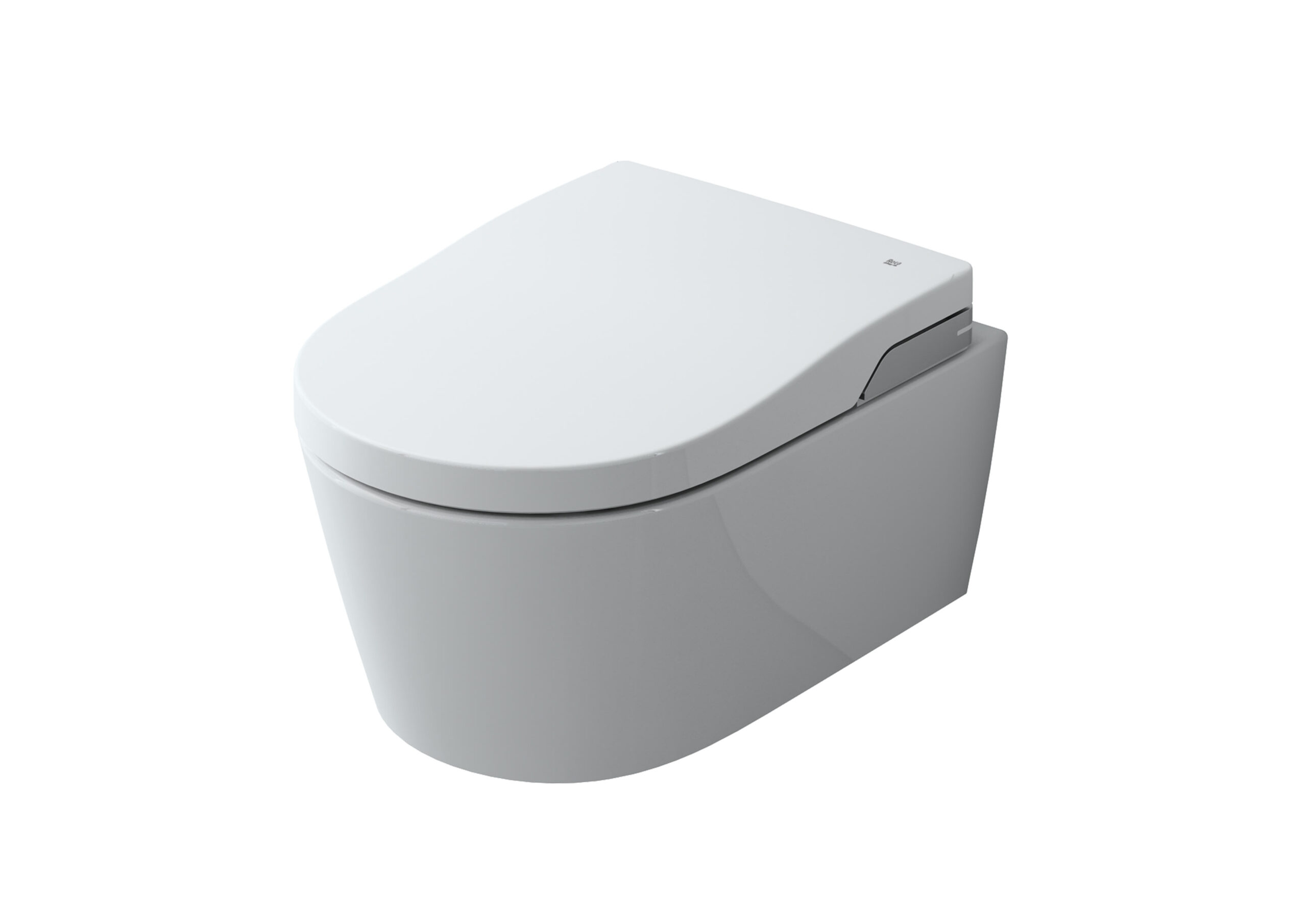 In-Wash® Inspira – Smart toilet suspendido Roca Rimless® con funciones de lavado y secado