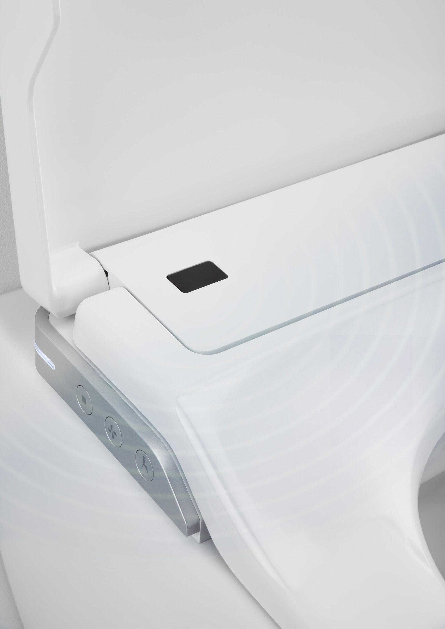 In-Wash® Inspira – Smart toilet suspendido Roca Rimless® con funciones de lavado y secado