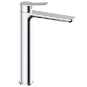 Grifo monomando de lavabo caño alto RHIO – Cromo
