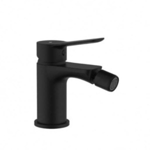 Grifo monomando de bidé RHIO – Negro mate