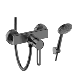 Grifo monomando para ducha DIOR – Titanio PVD