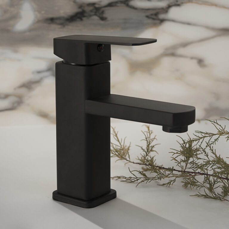 Grifo-de-lavabo-negro-Madrid