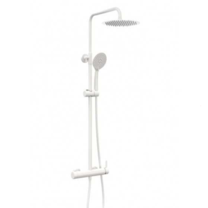 Columna de ducha monomando SIRIO INVERTER R – Blanco