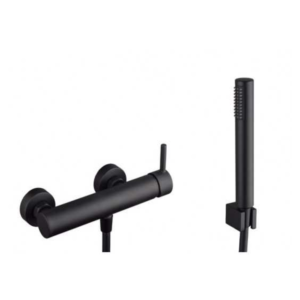 Grifo monomando para ducha SIRIO – Negro mate