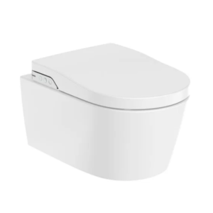 In-Wash® Inspira con In-Tank® - Smart toilet suspendido Roca Rimless® Vortex con tanque integrado y funciones de lavado y secado