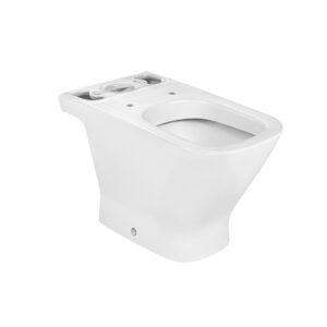 Square - Taza con salida horizontal para inodoro de tanque bajo