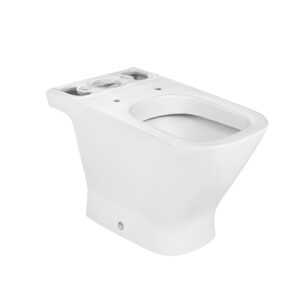 Square - Taza con salida vertical para inodoro de tanque bajo